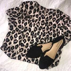 Animal print dress